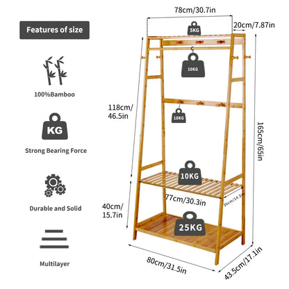 Clothing Storage Organizer Shelves