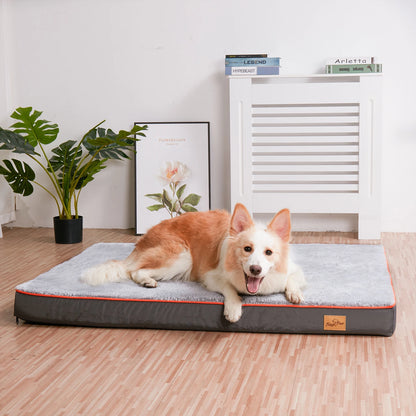 Large Orthopedic Dog Bed Washable