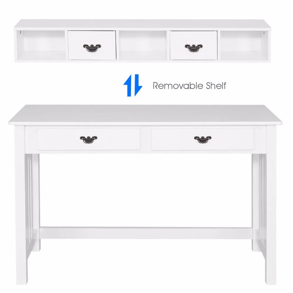 Writing Desk Mission White