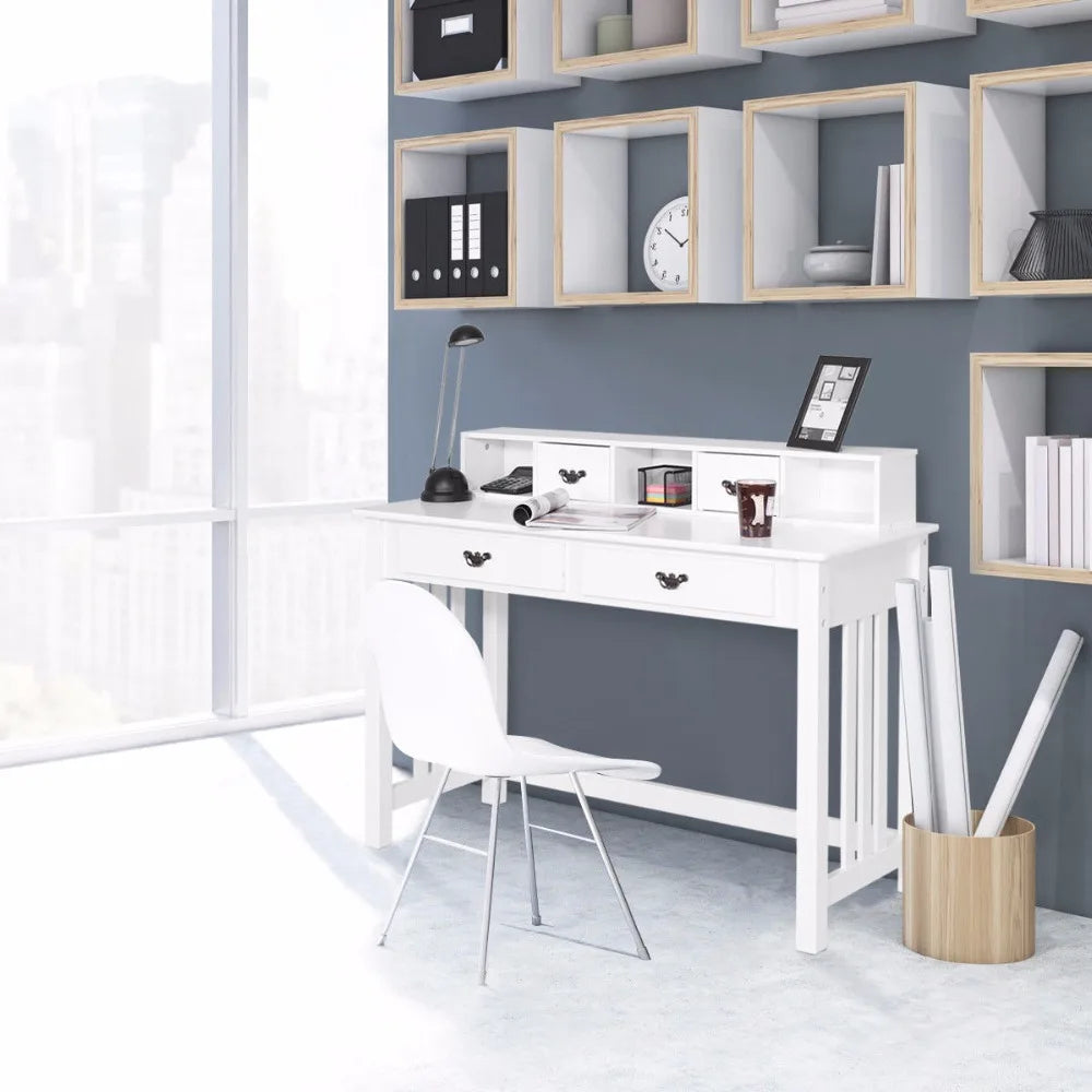 Writing Desk Mission White