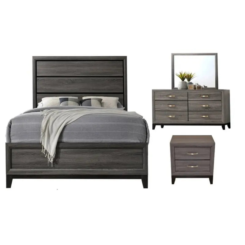 Queen  Contemporary Bedroom Set