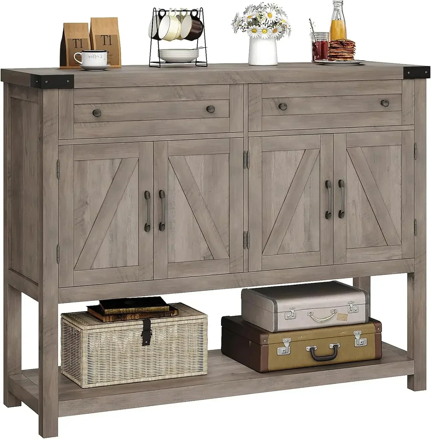 Modern Farmhouse Coffee Bar, Console Table