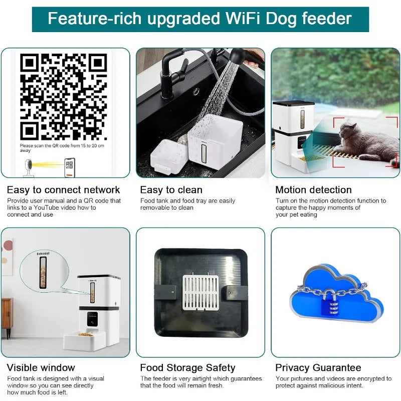 Automatic Dog Feeder with Camera