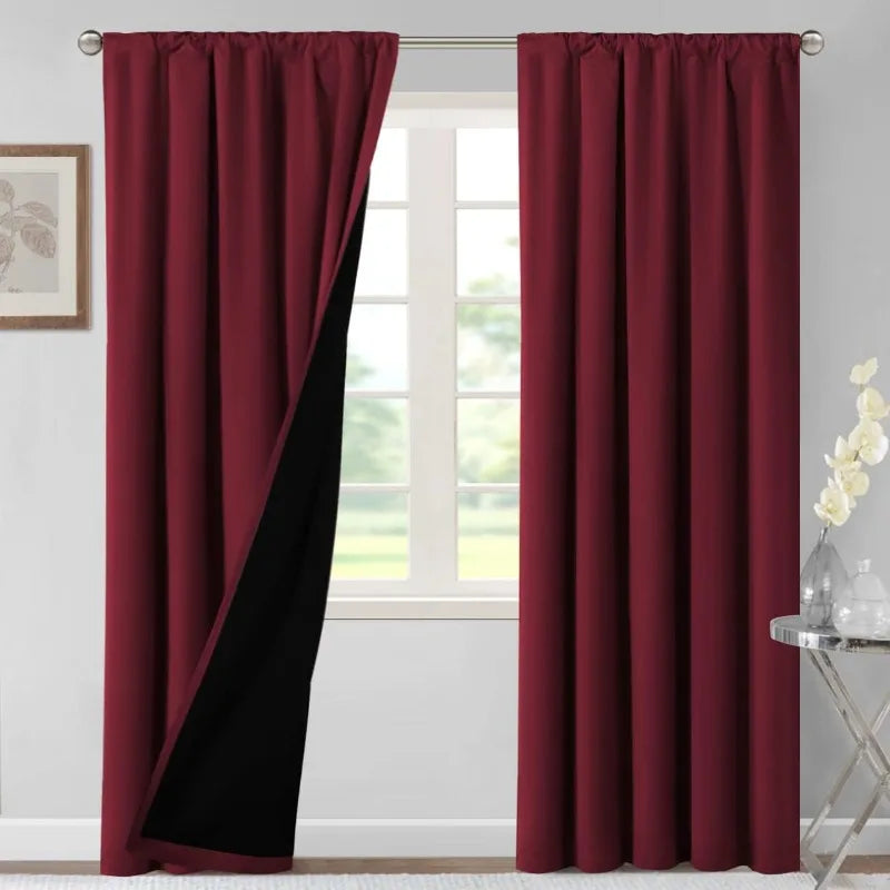 Thermal Insulated Blackout Curtains