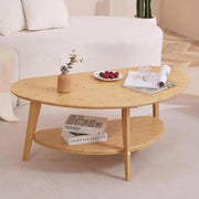 Nature Bamboo Oval Coffee Table