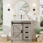 Farmhouse Bathroom Vanity with Sink Combo