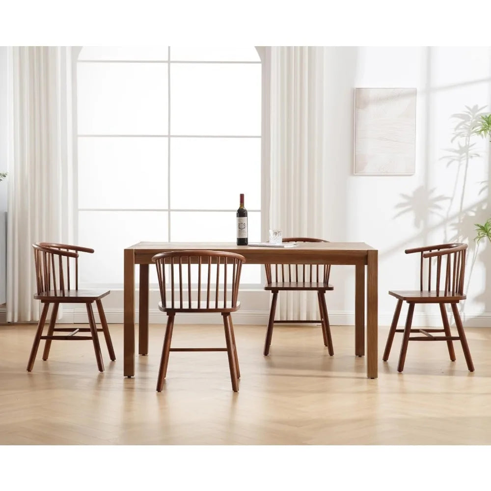 Farmhouse Spindle Back Dining Room Chairs