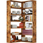 6 Tiers Corner Bookshelf, Storage Shelves