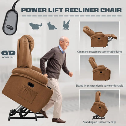 Power Lift Recliner Chair W/Heat