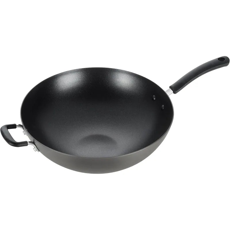 Ultimate Hard Anodized Nonstick Wok