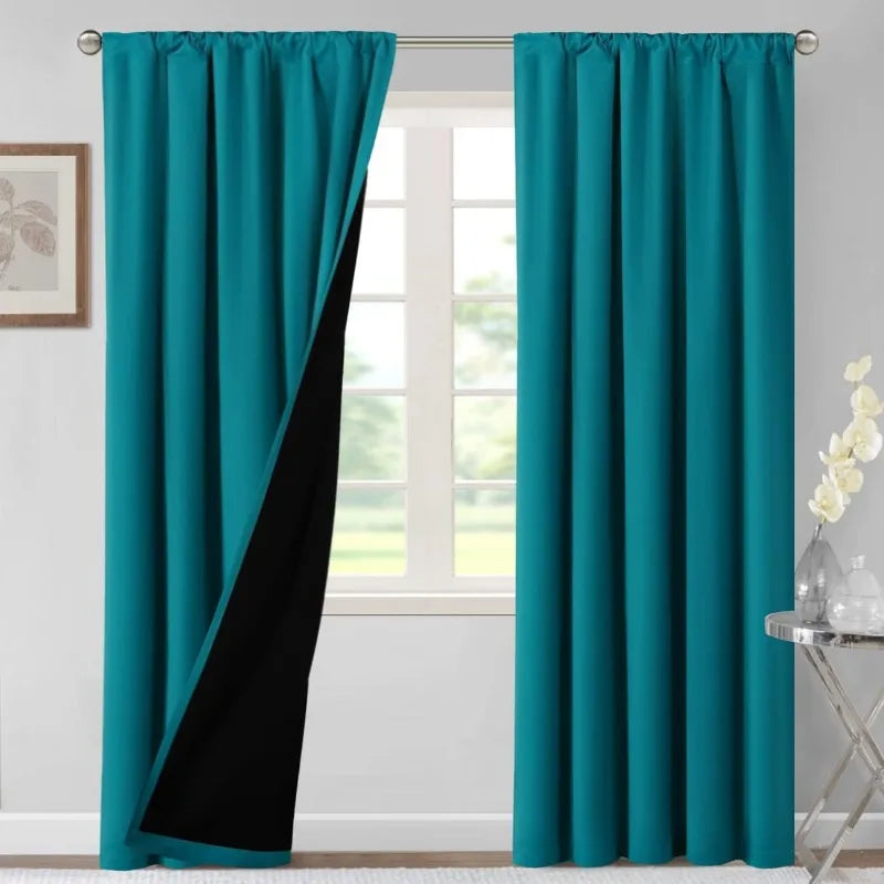 Thermal Insulated Blackout Curtains