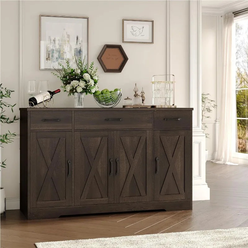 Large Sideboard Buffet Storage Cabinet