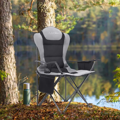 2 Pack Camp Chairs for Heavy People