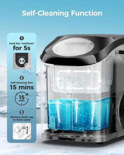 Countertop Ice Makers  Nugget Ice Cubes,