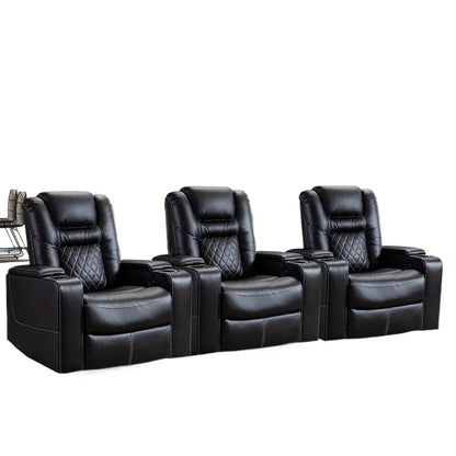 Electric Power Recliner  Set Of 3