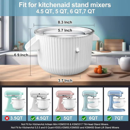 Ice Cream Maker for Kitchen Aid Mixer