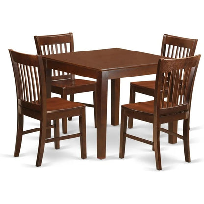 5 Piece Mahogany Dining Set