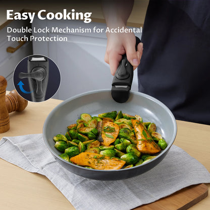 Induction Cookware with Healthy Ceramic Coating