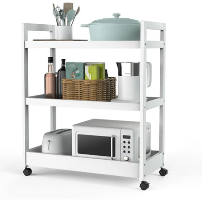 Kitchen Storage Cart on Wheels