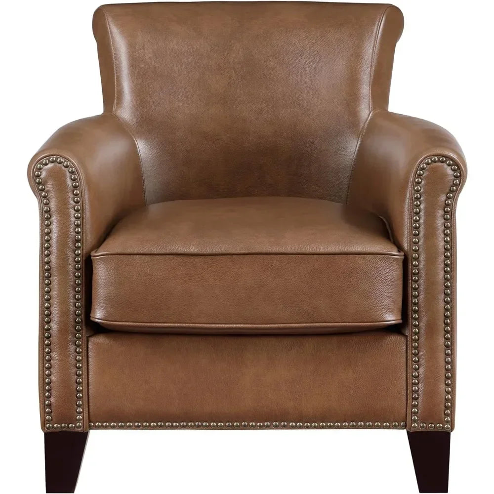 Genuine Leather Accent Chairs