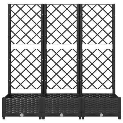 Large Outdoor Garden Planter with Trellis