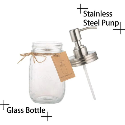 16oz Mason Jar Soap Dispenser