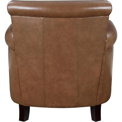 Genuine Leather Accent Chairs