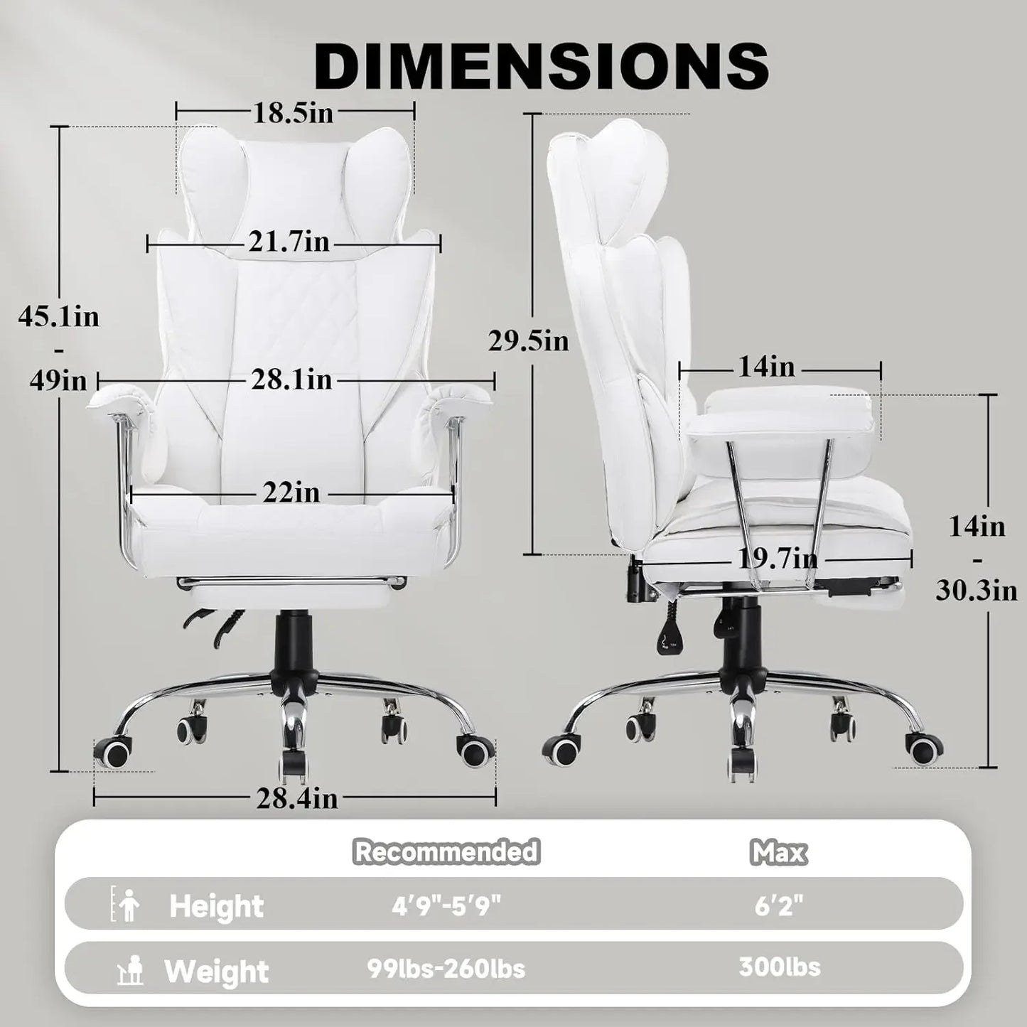 Gaming Chair. Office Chair with Lumbar Support