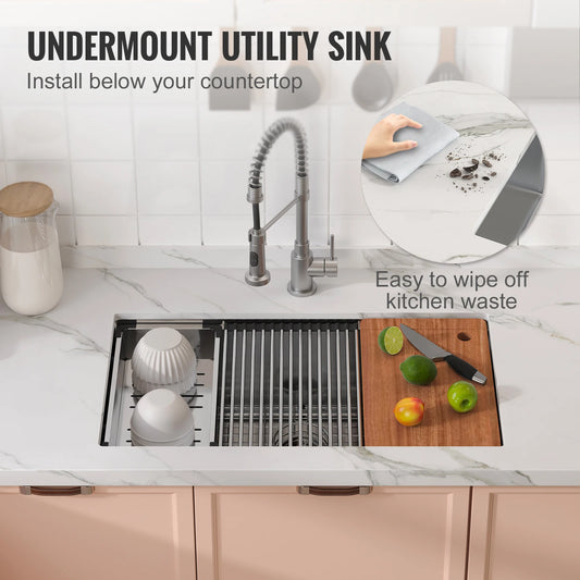 Undermount Stainless Steel Kitchen Sink