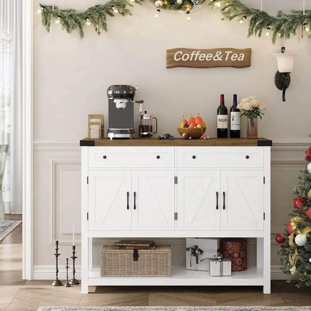 Modern Farmhouse Coffee Bar, Console Table