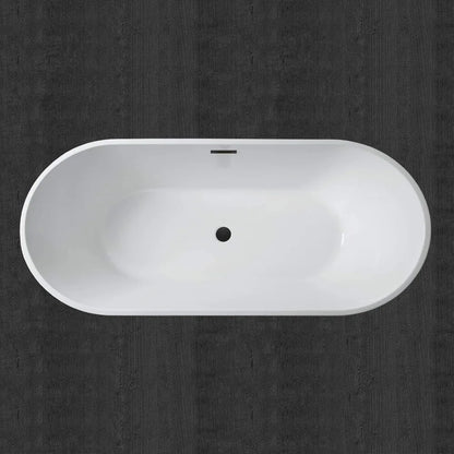 71" Acrylic Freestanding Bathtub