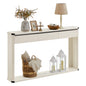 Console Table, with 3 Drawers, Open Storage Shelf