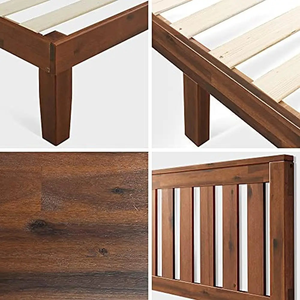 Wood Platform Bed Frame King