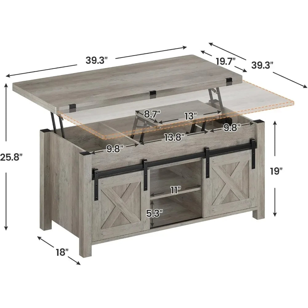 Multi-Function Coffee Tables with Hidden Compartment