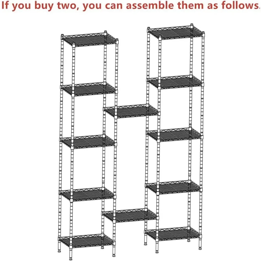 Wire Shelving Steel Storage Rack