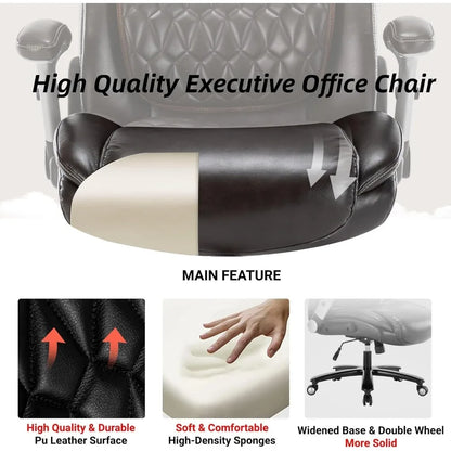 Leather Home Desk Chair