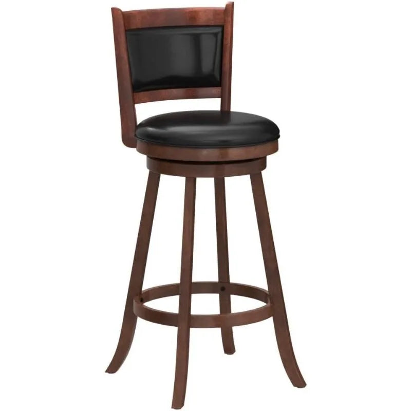 Bar Stools Set of 2, Swivel,  Bar Height