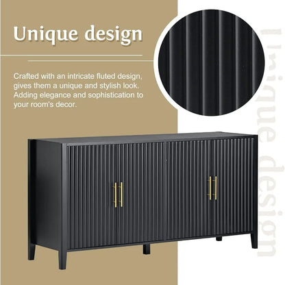 Modern Buffet Cabinet ,Accent Sideboard