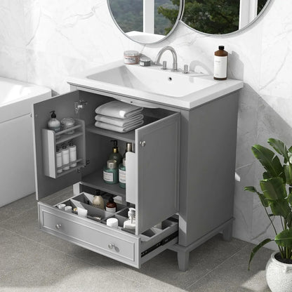 36" Bathroom Vanity With Sink