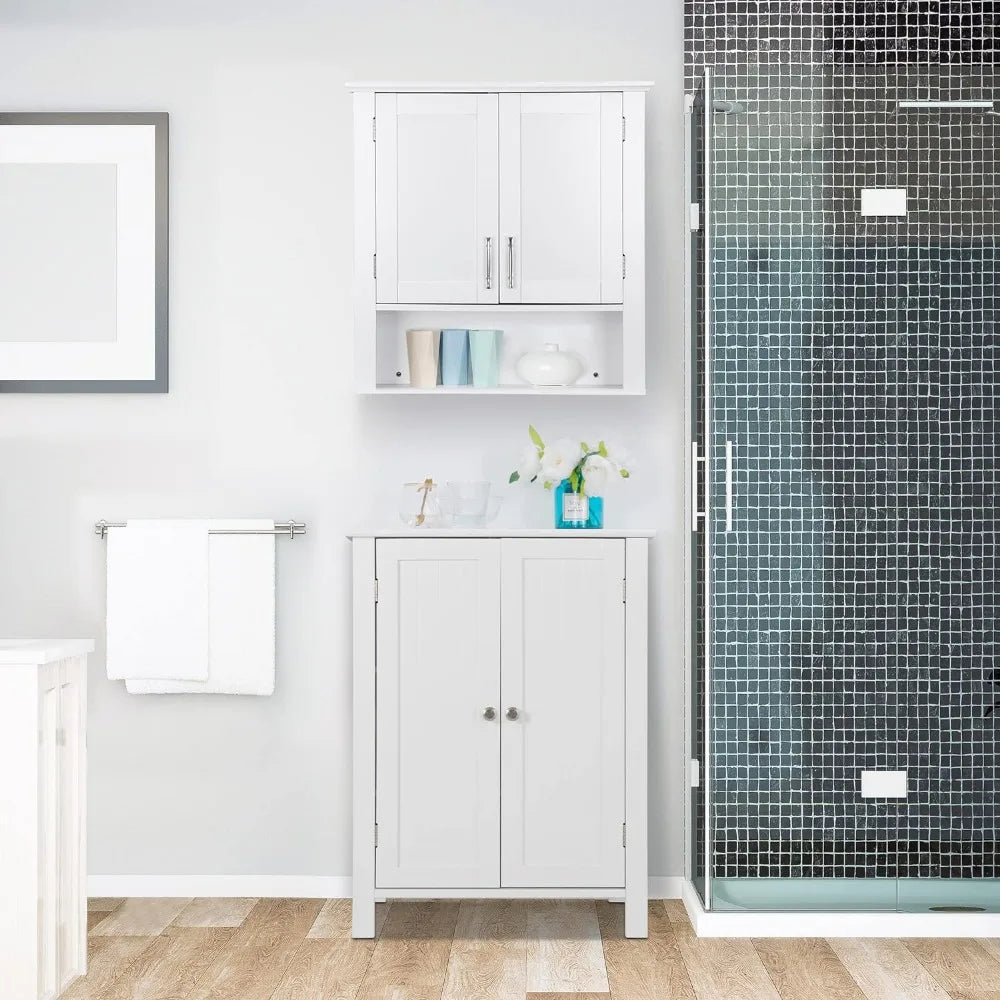 Modern Bathroom Floor Storage Cabinet