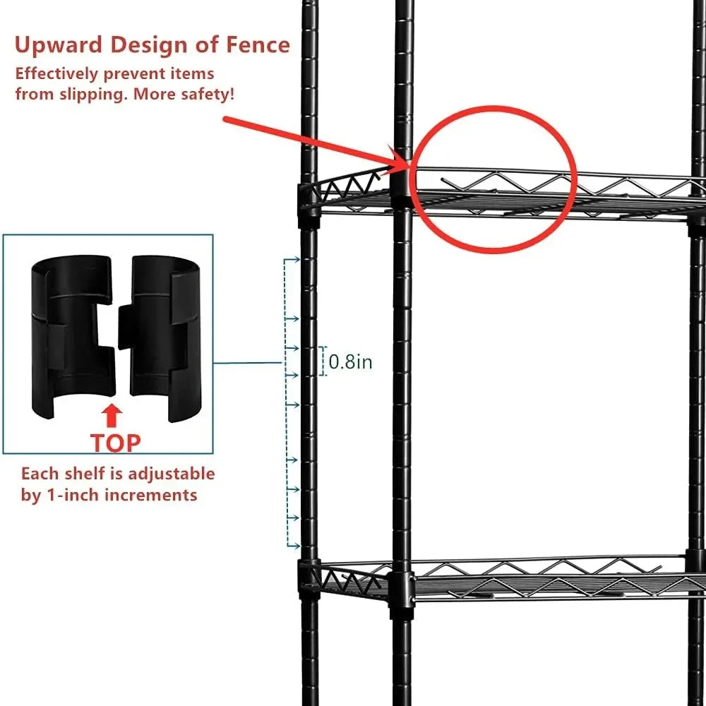 Wire Shelving Steel Storage Rack