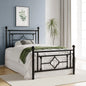 Victorian Style, Wrought Iron Headboard and Footboard