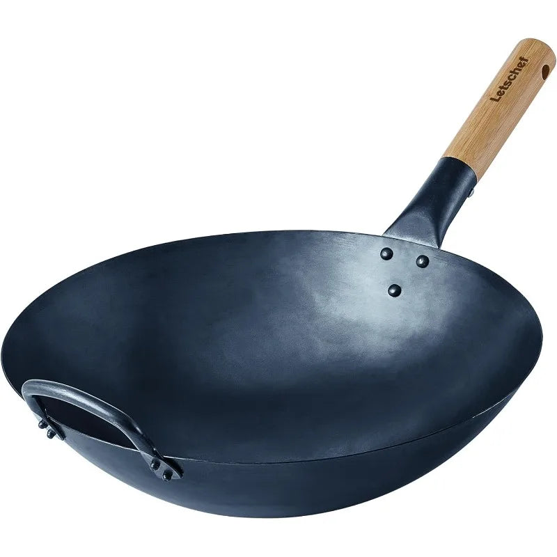 Carbon Steel Pow Wok Set