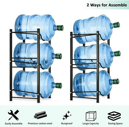 5 Gallon Water Jug Storage Rack