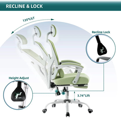 Ergonomic Reclining High Back Computer Chair