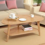 Nature Bamboo Oval Coffee Table