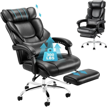 Office Chair with High Back Design