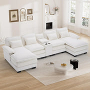 Modern Upholstered Large Modular Sofa