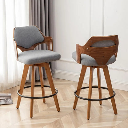 Swivel Bar Stools Set of 2