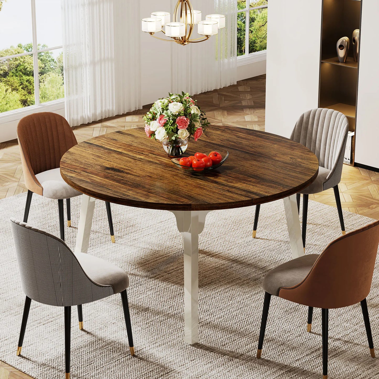 47-Inch Farmhouse Dinning Room Table